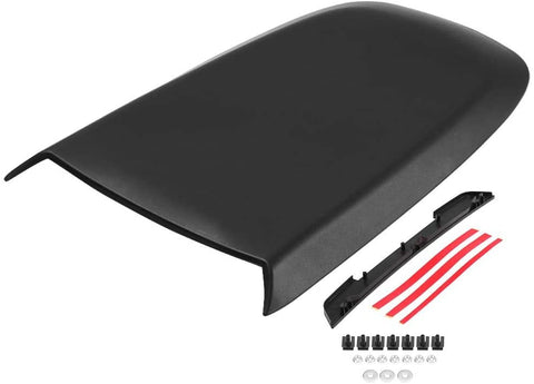 Hood Scoop,Black Hood Scoop Car Decorative Air Vent Cover Black Hood Scoop for Ford Mustang GT V8 2005-2009
