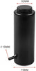 DEMOTOR PERFORMANCE Universal Radiator Coolant Aluminum Catch Tank Overflow Reservoir Black 800ml