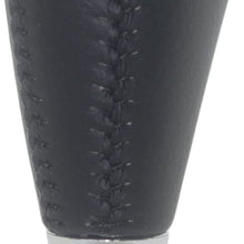 Pursuestar Black Leather Gear Shift Knob for Toyota Camry Crown RAV4 Land Cruiser Hiace Corolla Mazda Lexus ES RX GS is SC