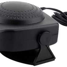 Namever 12/24V 150W Universal Portable Car Auto Heater Cooling Fan Windscreen Defroster Black 24V