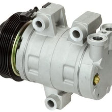2006 - 2009 Chevrolet Equinox V6 3.4L / 2006 - 2009 Pontiac Torrent V6 3.4L New AC A/C Compressor With 1 Year Warranty