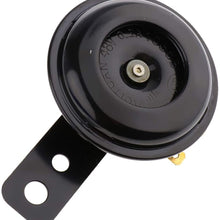 KABITA115-48V 0.2A Universal Super Loud Horn For Electric Bike Black Trumpet