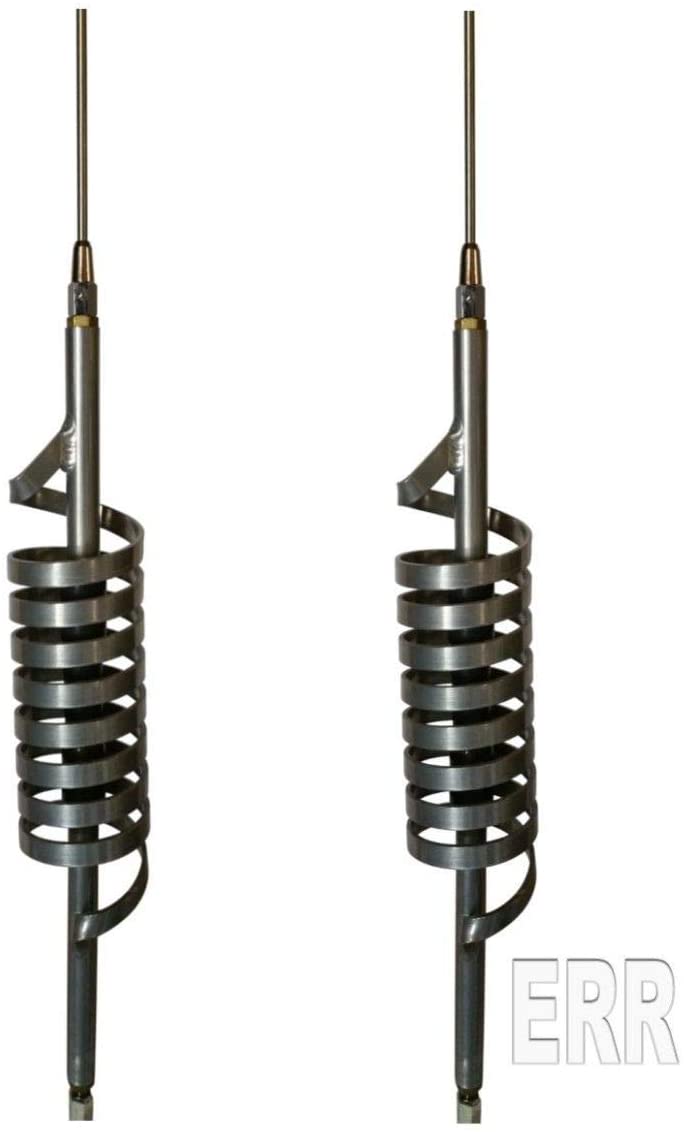 Dual Monkey Made CB Radio Antennas - Short Shaft - 49 Inch Stinger MM9 30k Watts 2 Items