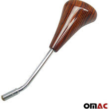 Genuine Wooden Zebrano Wood Gear Shift Knob for Mercedes W124 W114 W115 R107 W126 1968-1995