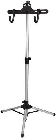 Bluetooth earphone Bike Repair Stand 70-132cm Telescopic Bicycle Maintenance Rack Multi Bicycle Storage Display Stand Parking Rack for Bikes Bike Stand, Adjustable Floor Bicycle Holder