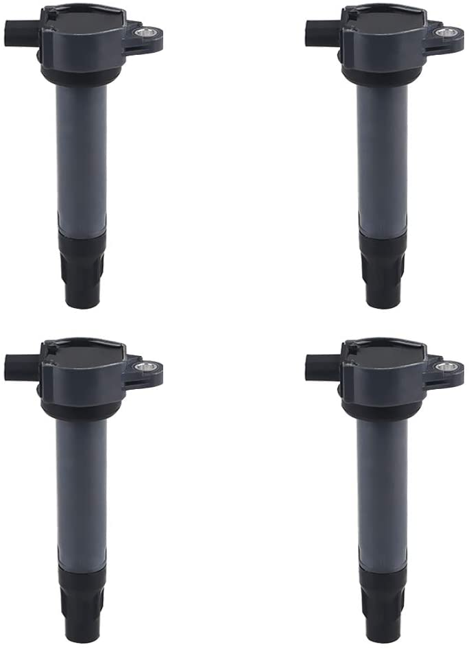 JDMON Compatible with Ignition Coils Pack Chrysler Dodge Jeep 200 Sebring Avenger Caliber Journey Compass Patriot 2007-2017 Replace for 4606824AB UF557 C1587 1.8L 2.2L 2.4L set of 4