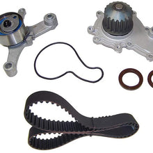 DNJ TBK149AWP Timing Belt Kit with Water Pump for 1995-2005 / Chrysler, Dodge, Plymouth/Breeze, Cirrus, Neon, Stratus / 2.0L / SOHC / L4 / 16V / 122cid / VIN C, VIN F