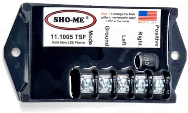 Sho-Me LED Flasher 7 Strobe Style Patterns
