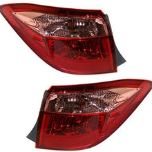 Koolzap For 17-19 Corolla Outer Taillight Taillamp Rear Tail Light Lamp w/Bulb Left Right Side SET PAIR