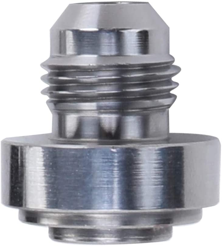 10AN Steel Male Weld On Bung, AN10 JIC-10 AN (7/8-14) Thread Weldable Fuel Tank Fitting, Natural
