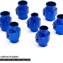 XinQuan Wang 52mm LCD Liquid Crystal 7 Color Virtual Pointer Display Water Temperature Meter Celsius Auto Gauge (Color : with 30mm, Size : Free)