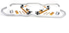 Whiteline BWK004 Sway bar, bushings, Black