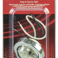 Blazer B165 LED Round Snap-In License/Utility Light