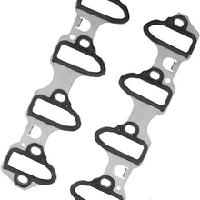 Intake Manifold Gasket Set - Compatible with 4.8L 5.3L 6.0L Chevy Silverado, Suburban, Tahoe, GMC Sierra, Yukon, Savana, Cadillac Escalade - Replace 89060413 MS98016T