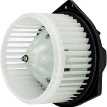 ABS Plastic Heater Blower Motor w/Fan HVAC A/C Resistors Blowers Motors fit for 2008-2012 Infiniti EX35 2003-2007 350Z 2011-2016 Quest Front