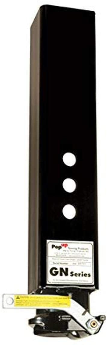 POPUP GN2 Black Gooseneck self-Latching Coupler (for 2 5/16