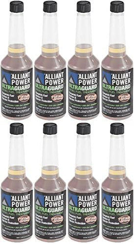 Alliant Power ULTRAGUARD Diesel Fuel Treatment - 8 Pack of Pints # AP0501
