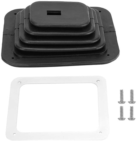 Gear Shift Boot Cover, Practical And Convenient Rubber Car Gear Shift Dust Cover Shifter Boot Replacement for GM350