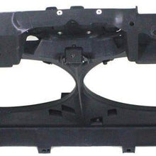 Radiator Support For 2013-2016 Nissan Altima Black Assembly