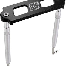 Kyostar J Hook Battery Tie Hold down bolts For Honda Civic Acura Integra Black