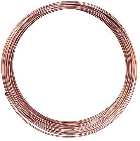 4LIFETIMELINES Copper-Nickel Brake Line Tubing Coil - 3/16 Inch, 100 Feet