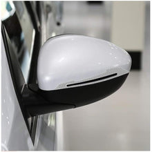 TRUE LINE Automotive Reflective Car Side Mirror Warning Molding Trim Sticker Safety Markers (Blue)