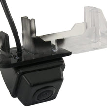 Misayaee Rear View Back Up Reverse Parking Camera in License Plate Lighting Night Version (NTSC) for MB Smart 451,Smart R300/R350/Fortwo/Smart ED 2007-2014