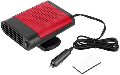 Duokon Portable Heating Fan, Car Heater Hot Cooling Fan Windshield Snow Fog Defroster Filter(A2521 12v)