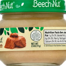 (10 Pack) Beech-Nut Stage 1, Beef & Beef Broth Baby Food, 2.5 oz Jar