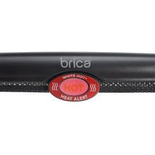 Brica Sun Safety Car Window Shade with Heat Alert, Helps Block UVA/UVB Rays, 2 Pack, Black