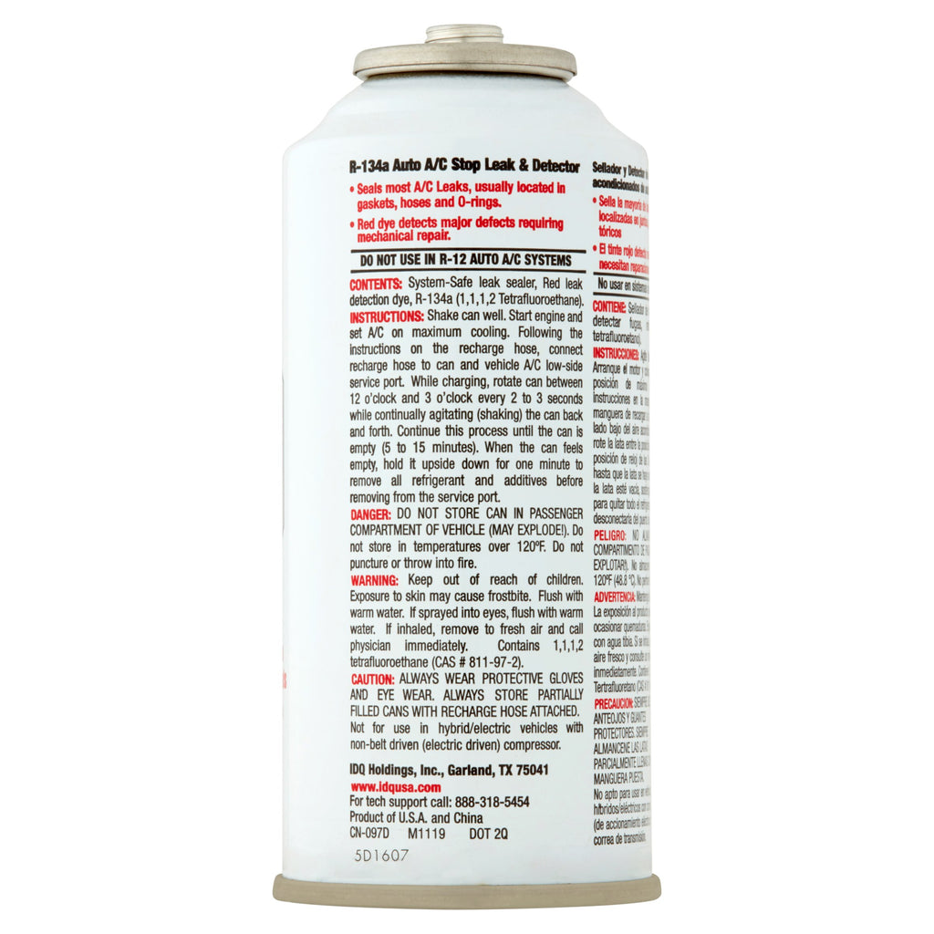 ID Quest A/C Stop Leak & Detector Auto Air Conditioning, 3 oz – PartLimit