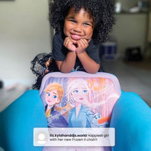 Disney Frozen II Upholstered Chair with Sculpted Plastic Frame by Delta Children