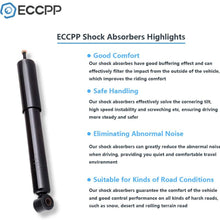 Shocks and Struts,ECCPP Rear Pair Shock Absorbers Strut Kits Compatible with 1998 1999 2000 2001 2002 2003 2004 Volvo C70,1998 1999 Volvo S70,1998 1999 2000 Volvo V70 KG5747 5975
