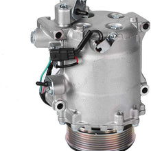 Air Conditioning Compressor, Iron AC Air Compressor 38800RZYA010M2 for Honda CR-V 2.4L 2007 2008 2009 2010 2011 2012 2013 2014 2015