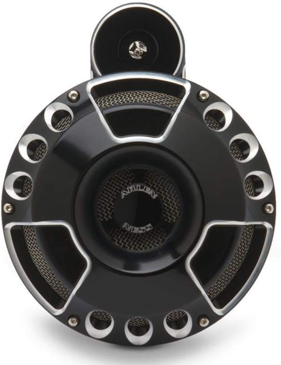 Arlen Ness 70-215 Chrome Billet Horn Kit (Deep/Cut)