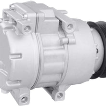 TOPRADE 1pc A/C Compressor & Clutch For 2015-2019 Sedona 3.3L V6