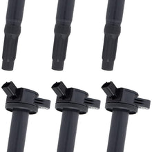 ENA Ignition Coil Set of 6 Compatible with 2006-2012 Escape Fusion Mercury Mazda Tribute V6 3.0L DG-514 DG514 C1594 UF486 (6)