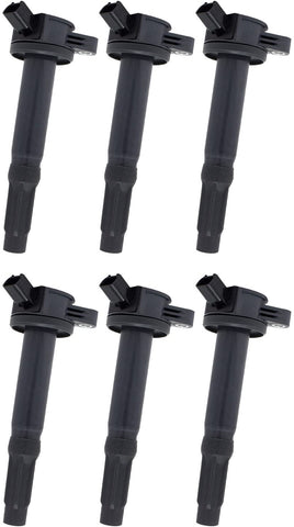 ENA Ignition Coil Set of 6 Compatible with 2006-2012 Escape Fusion Mercury Mazda Tribute V6 3.0L DG-514 DG514 C1594 UF486