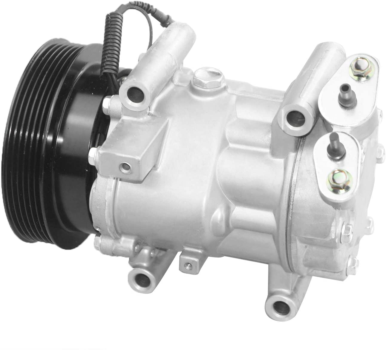 MGPRO 1pc A/C Compressor & Clutch Compatible with 2009-2010 Kangoo Express Base Cargo Van 2009 Kangoo Express Pack Cargo Van