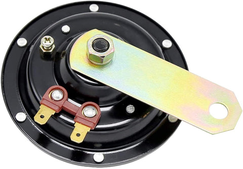 Tickas Electric Metal Horn,Mini 100mm Super Loud Electric Metal Horn Siren Speaker Waterproof 12V 110db Universal for Motorcycle Electirc Bike