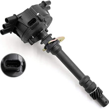 12570426 Ignition Distributor with Cap & Rotor for Chevy Astro Blazer S10 P30 Express Silverado 1500 GMC Savana Jimmy C1500 Sonoma Safari Sierra Oldsmobile Bravada Part# 12598210 (12570426)