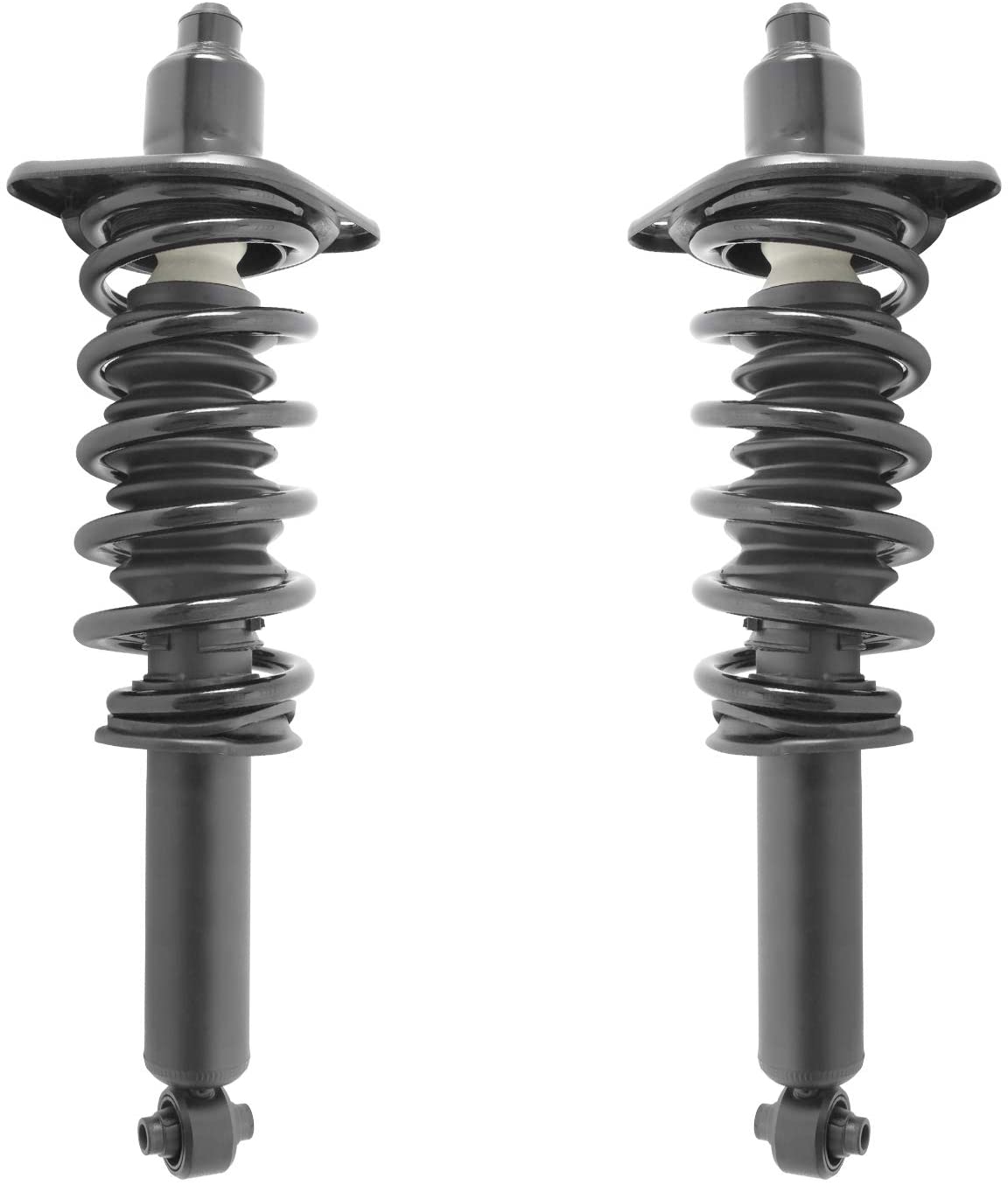 Elite Suspension Powered By Unity 31-529900 Rear Complete Strut Assembly Replacing Air Strut Assembly 2001-2005 Audi Allroad