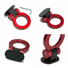 EPMAN Universal ABS Bumper Car Sticker Adorn Car Dummg Tralier Tow Hook Kit Car-Styling TK-IS07220 (Silver)