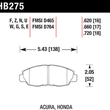 Hawk HB275B.620 Brake Pad