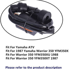 labwork Ignition Coil Fit for Yamaha Warrior 350 YFM350 YFM350X YFM350XU YFM350XT 1987 1988