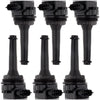 OCPTY Set of 6 Ignition Coils Compatible with OE: UF341 5C1320 C1258 Fit for Volvo C70/S60/S70/S80/V70/XC70/XC90 1999-2009