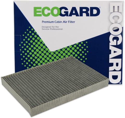 ECOGARD XC35677C Premium Cabin Air Filter with Activated Carbon Odor Eliminator Fits Chrysler 300 2005-2010 | Dodge Charger 2006-2010, Magnum 2005-2008, Challenger 2008-2010