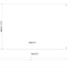 JJ A/C Air Condition Condenser All Aluminum Assembly For 1999-2004 Mustang 4.6L 1999-2004 Mustang 3.8L 2004 Mustang 3.9L V6 V8 5/8 Core Thickness