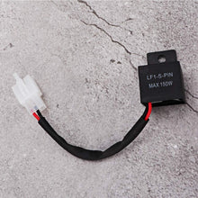 Moonyeu Motorcycle 2 PIN Flasher Relay, 12V DC Relay Decoder for LED Turn Signal Light for Honda for Kawasaki