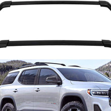 Tata.Meila Roof Rack Cross Bars for GMC Acadia 2017 2018 2019 2020 2021 Roof Rack Rails Crossbars Black
